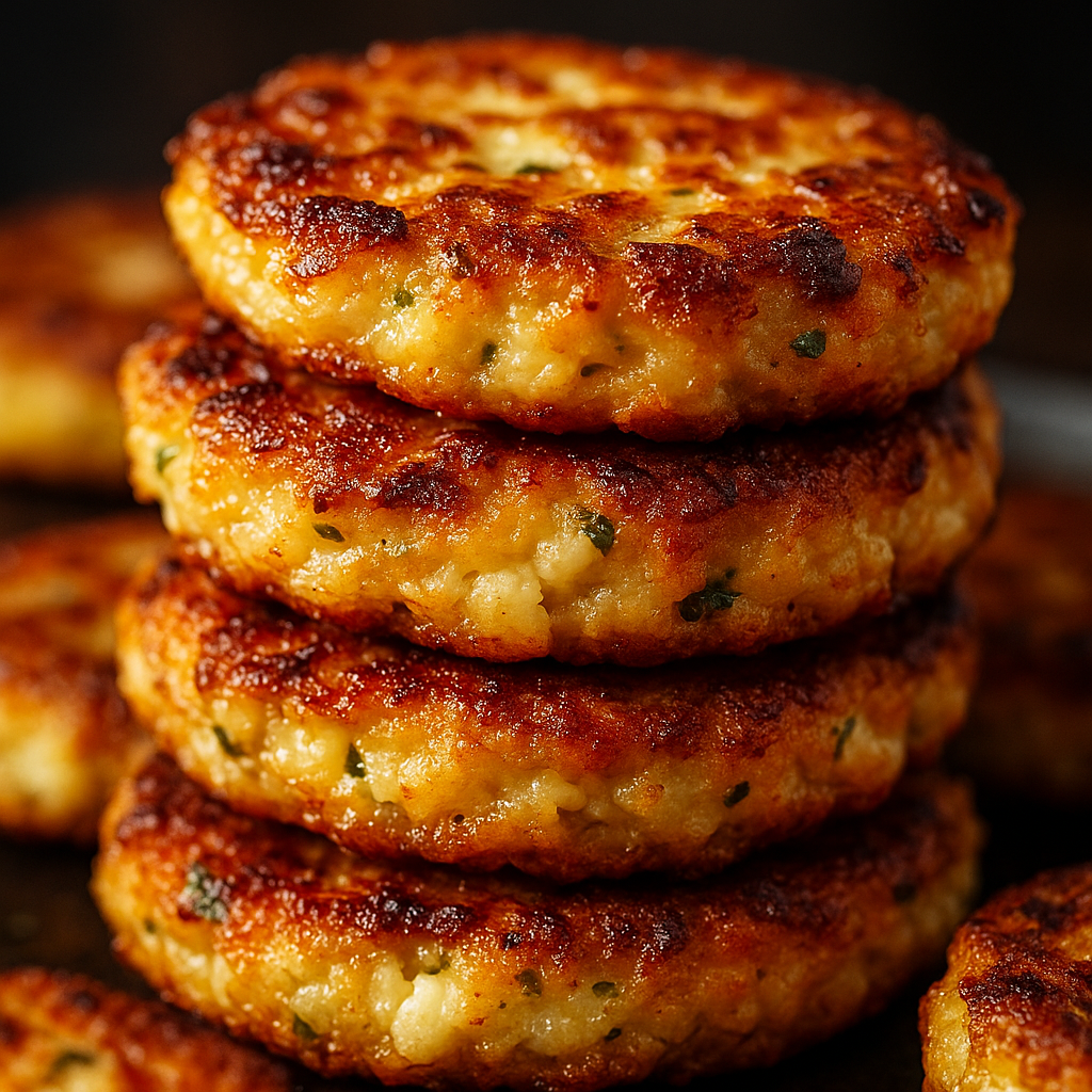 Květákové placičky se sýrem