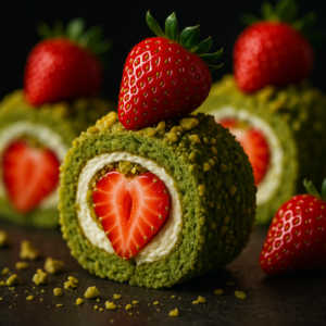 pistaciove-mini-roladky-jahody